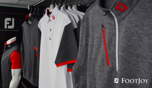 image of footjoy tops in Clydeway Golf pro shop